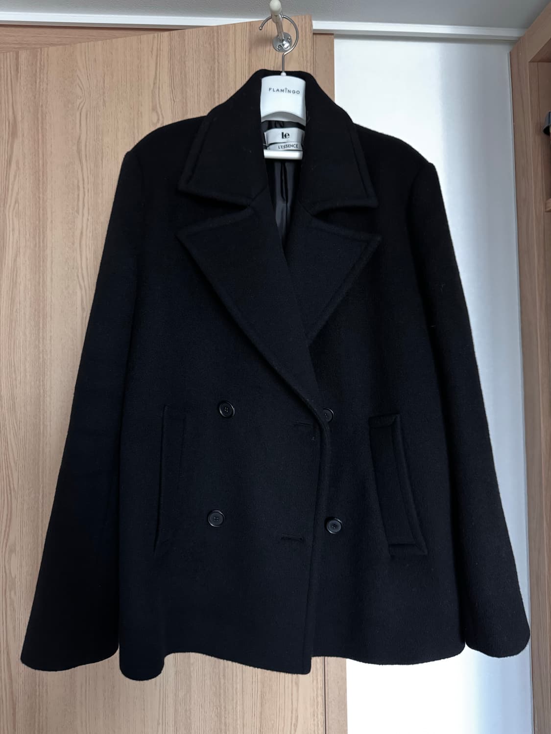 Le 르 울 하프 코트 상품이미지5