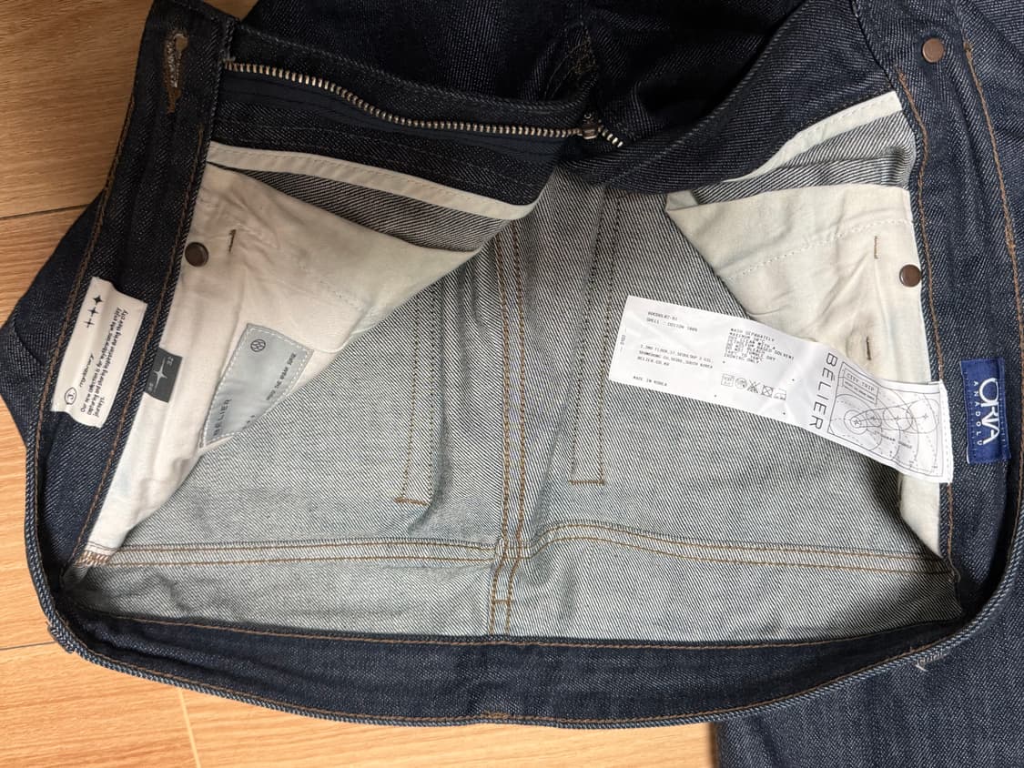 [32] 마이라이브러리 트루와이드 데님팬츠 상품이미지5