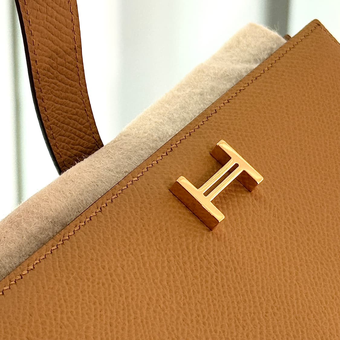 [새상품급/풀구성] 에르메스 베안 장지갑 앱송 & 골드 상품이미지7