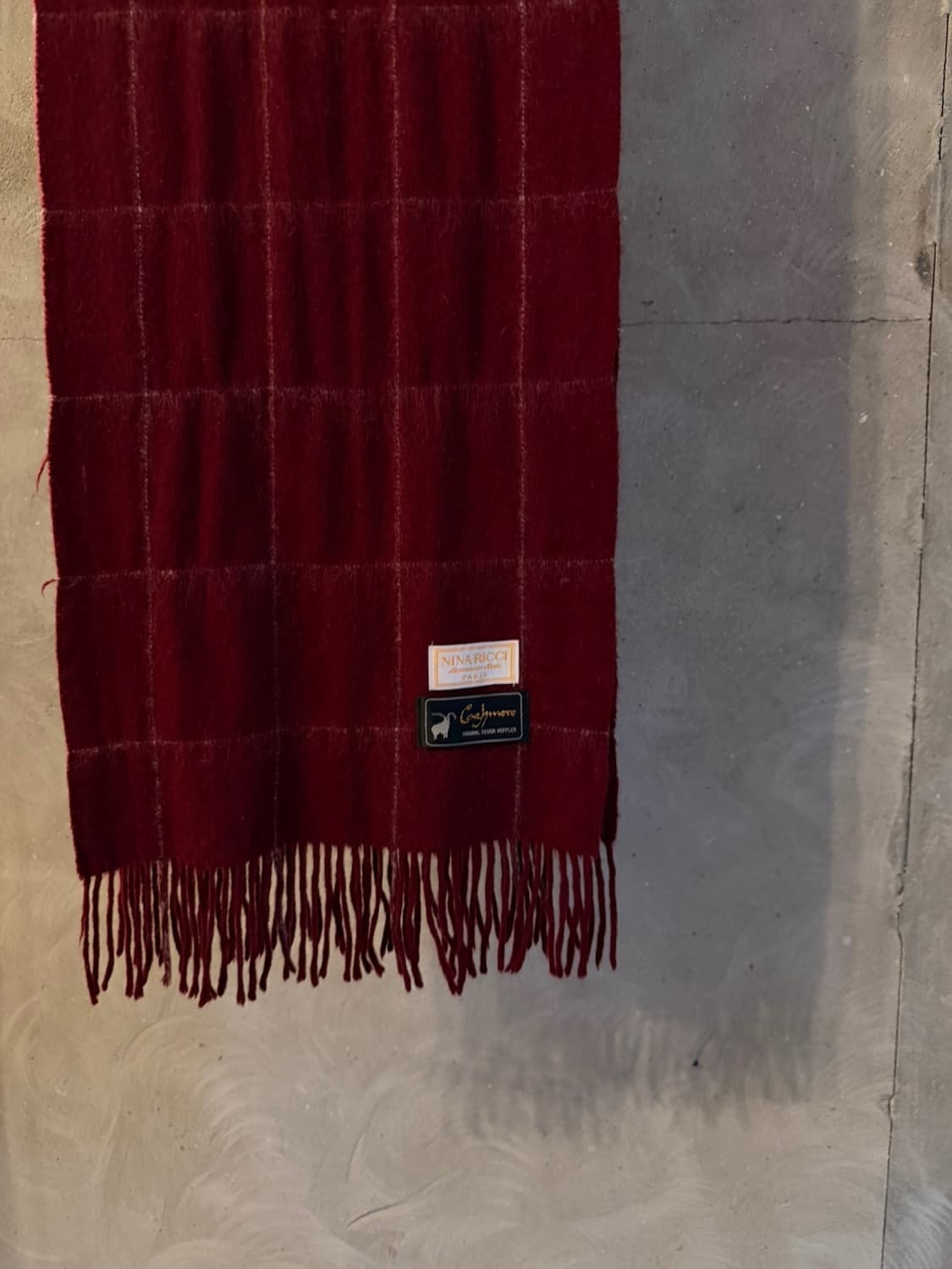 니나리찌 캐시미어 머플러 상품이미지3