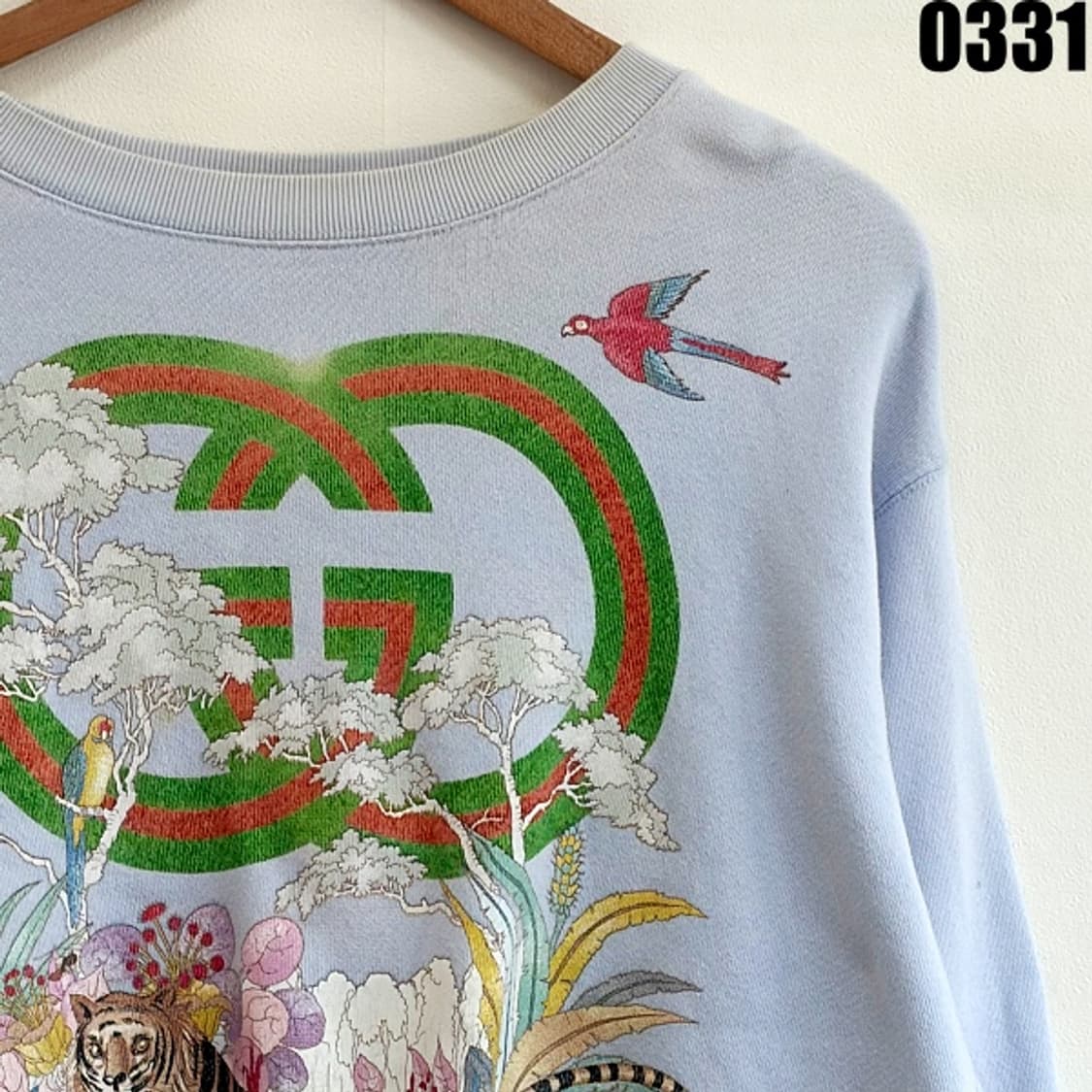 구찌 타이거 프린팅 스웻셔츠 XS 0331 상품이미지2