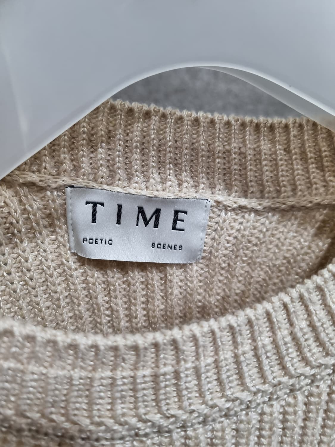 여성 free 타임 캐시미어 니트 긴팔 상품이미지5