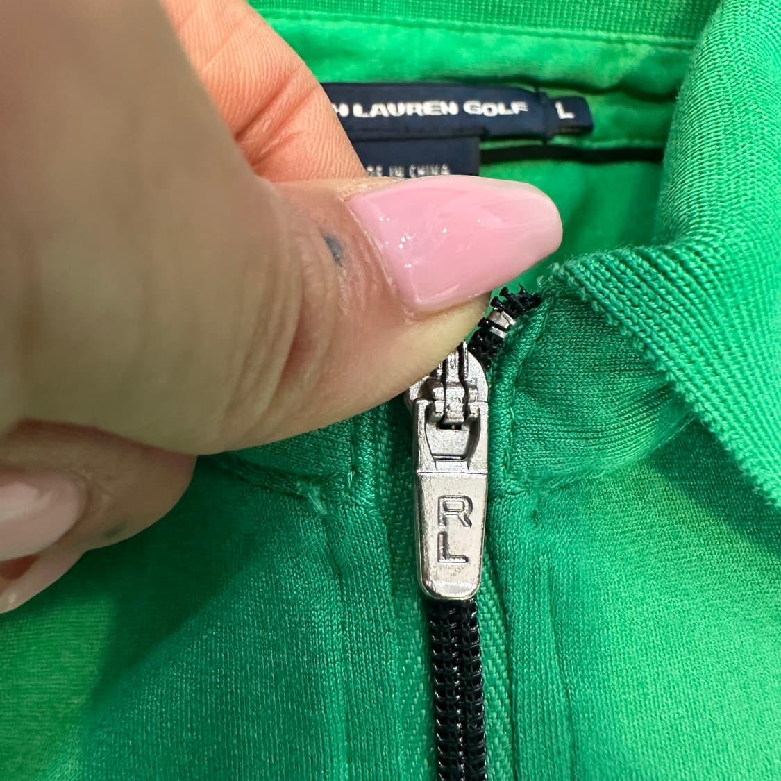 폴로 골프라인 하프집업 폴로 슬리브리스L 상품이미지3