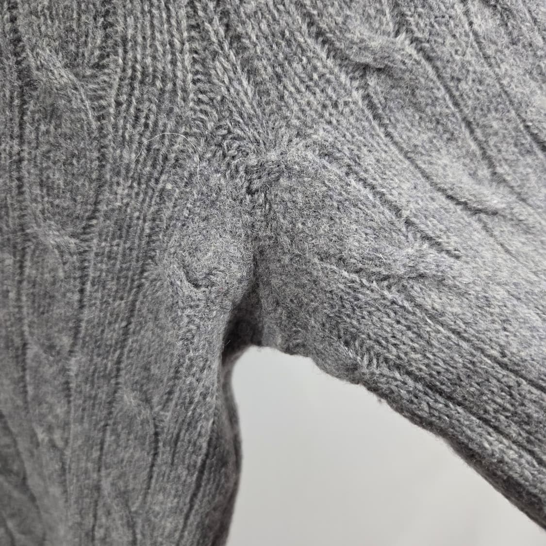 폴로랄프로렌 스포츠 우먼 램스울 케이블 브이넥 니트 M 상품이미지7