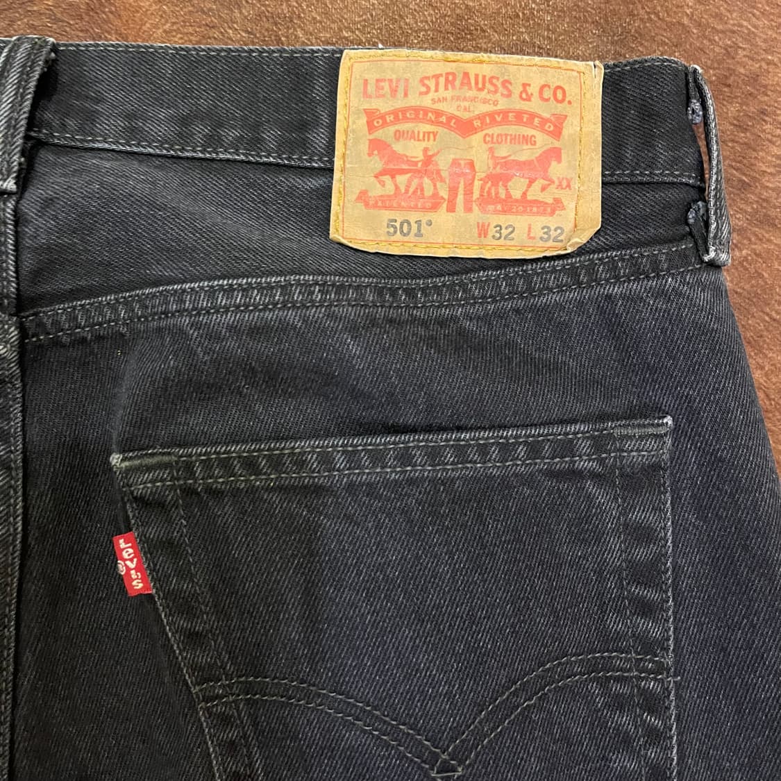 리바이스 블랙 501  상품이미지10