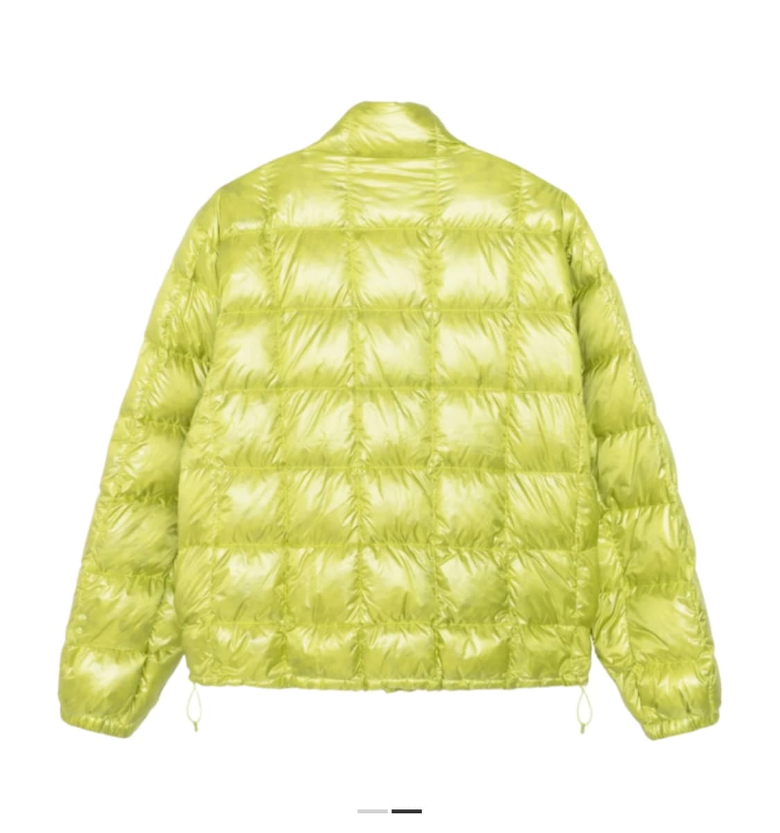 스투시 미드웨이트 패딩 라임 상품이미지2