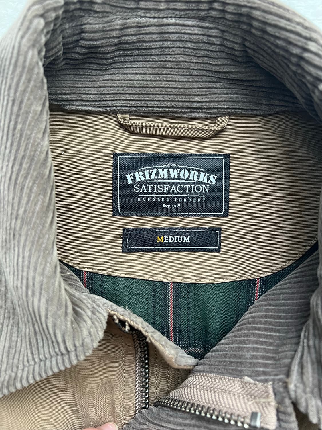 프리즘웍스 헤리티지 헌팅자켓(tan,m) 상품이미지7