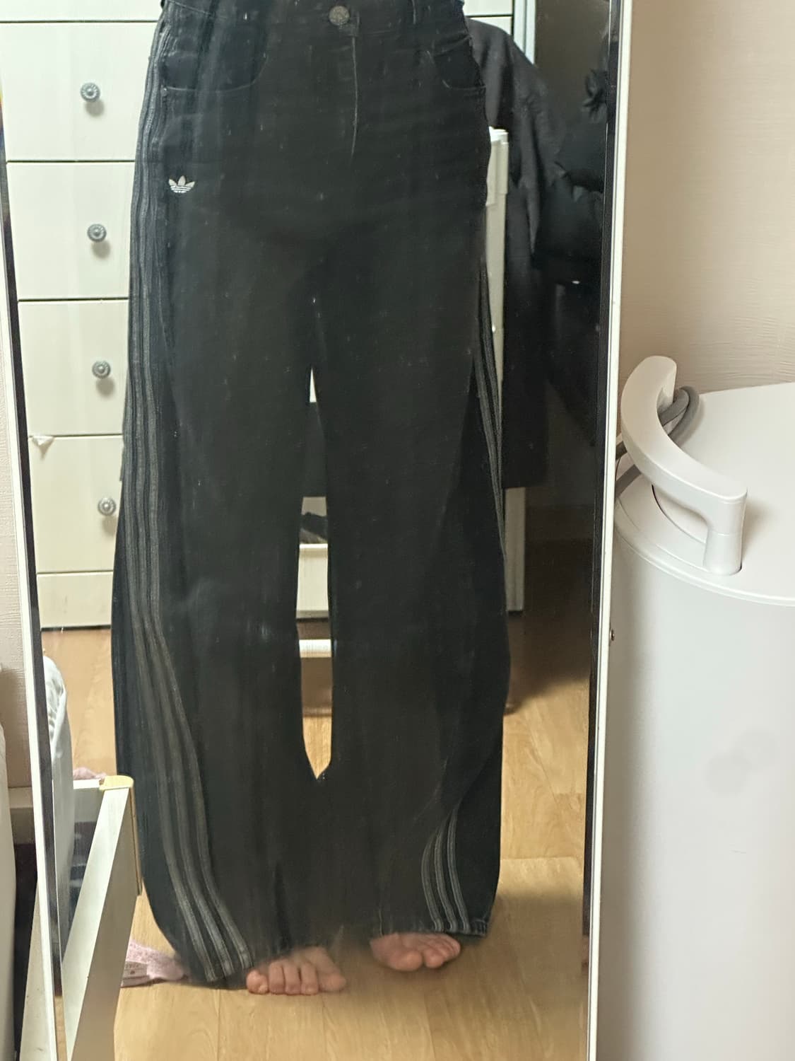 아디다스 루즈 데님 팬츠 상품이미지8