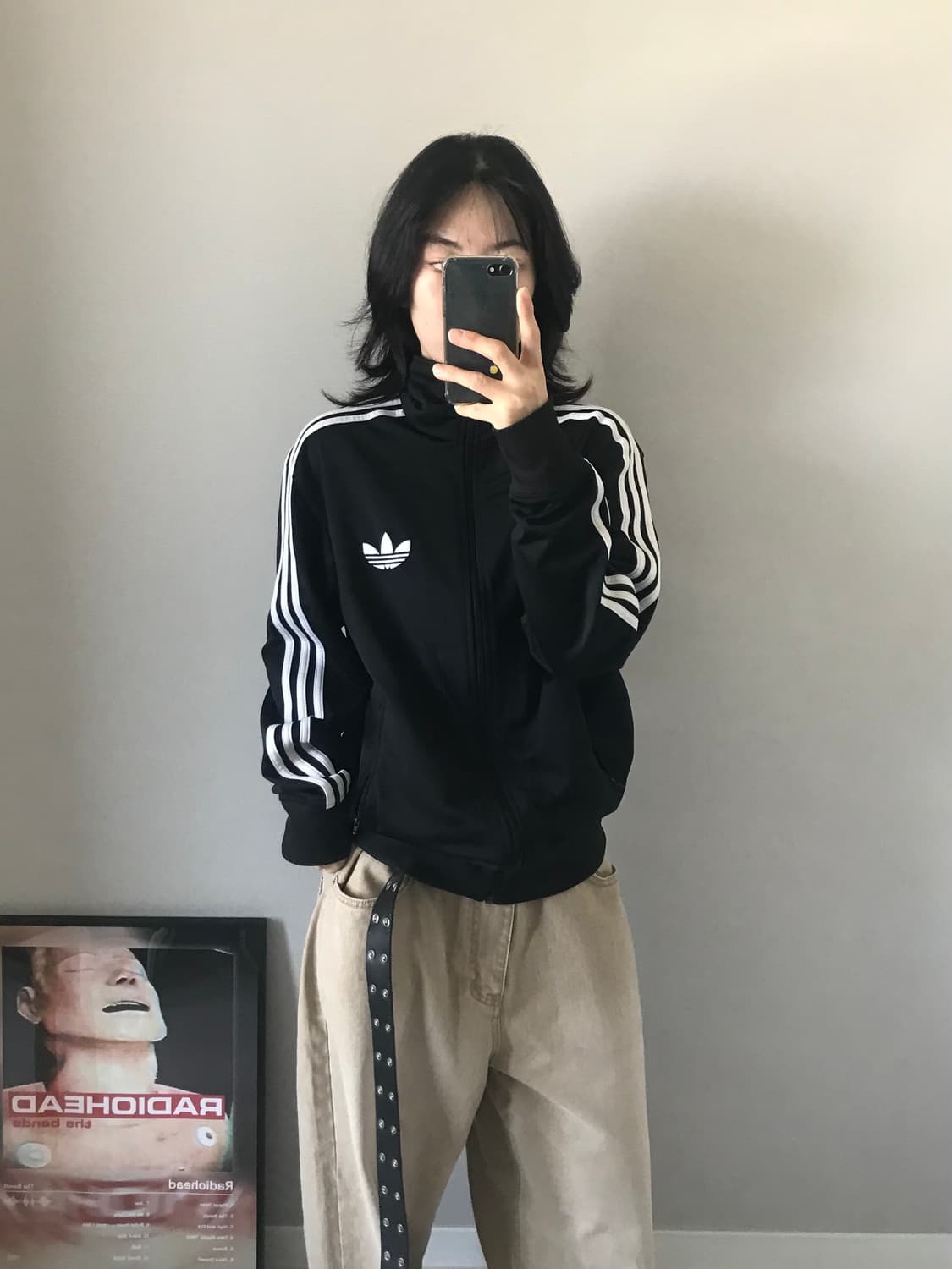 아디다스 구파이어버드 블랙 트랙탑 져지 상품이미지4