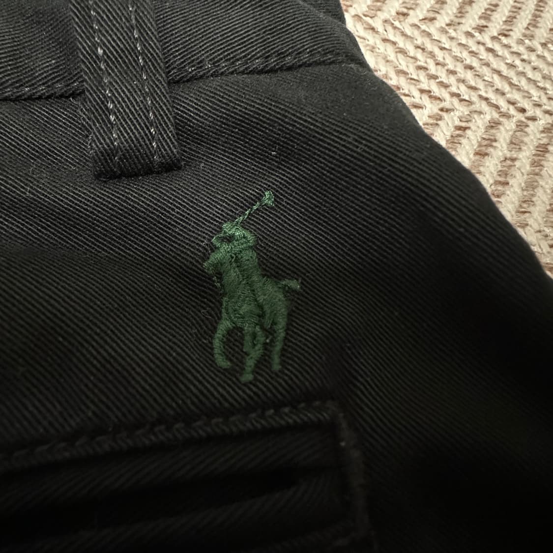 POLO RALPH LAUREN chino pants black 상품이미지3
