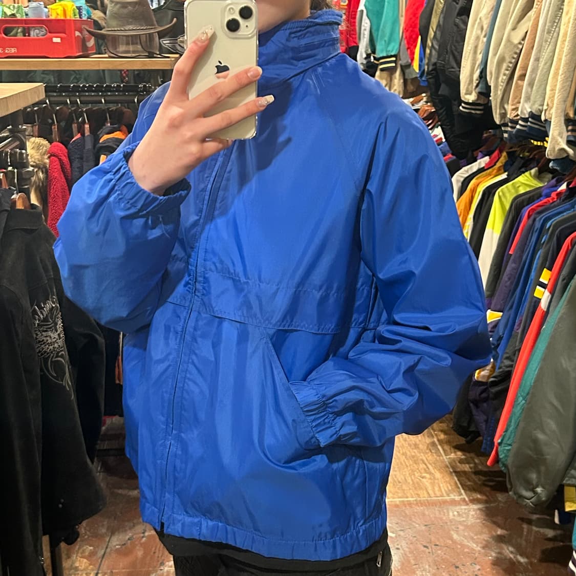 [HI] 나이키 바람막이 블루 상품이미지4