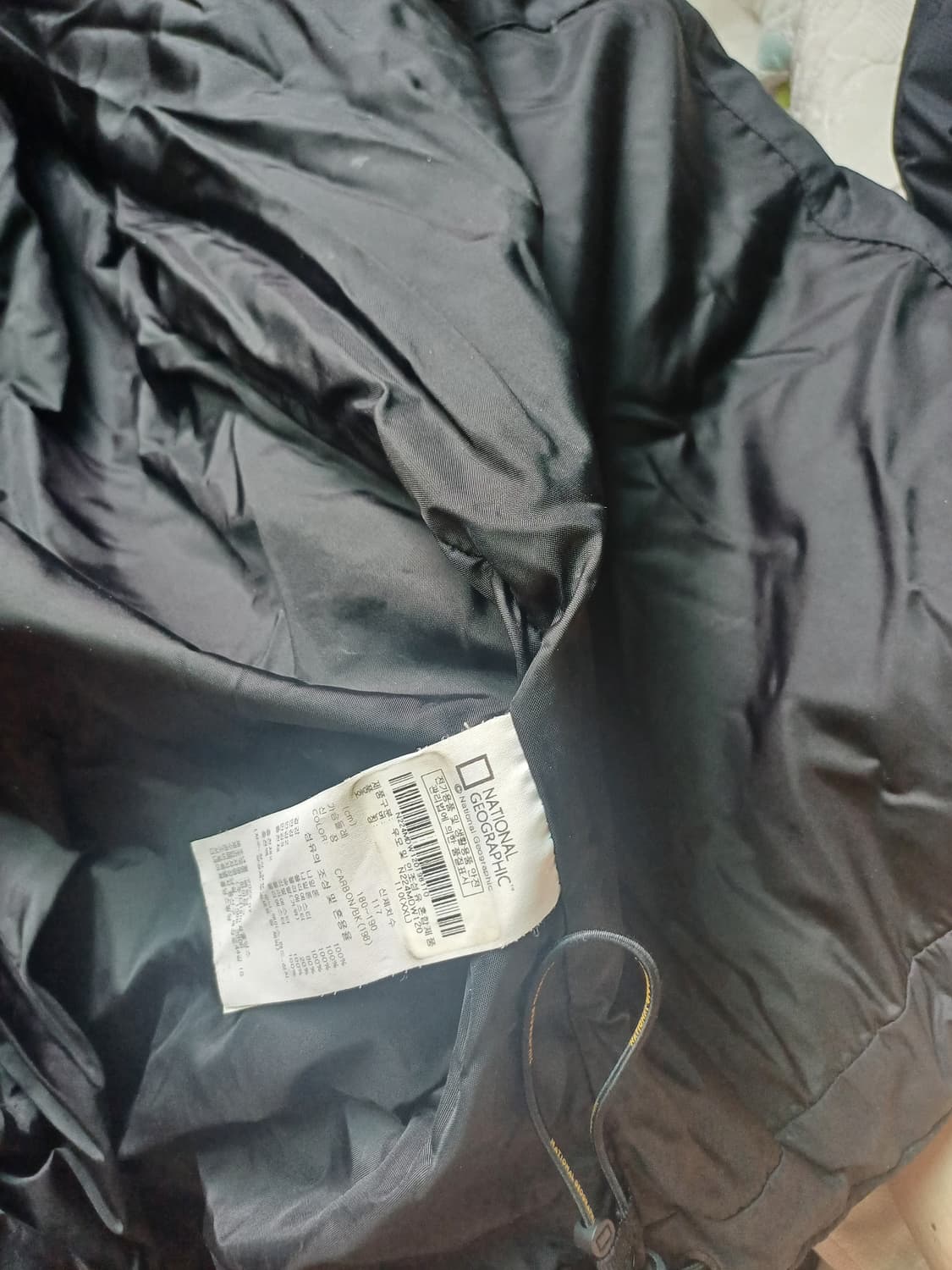 네셔널지오그래픽 구스다운 패딩 블랙 xxl 상품이미지5