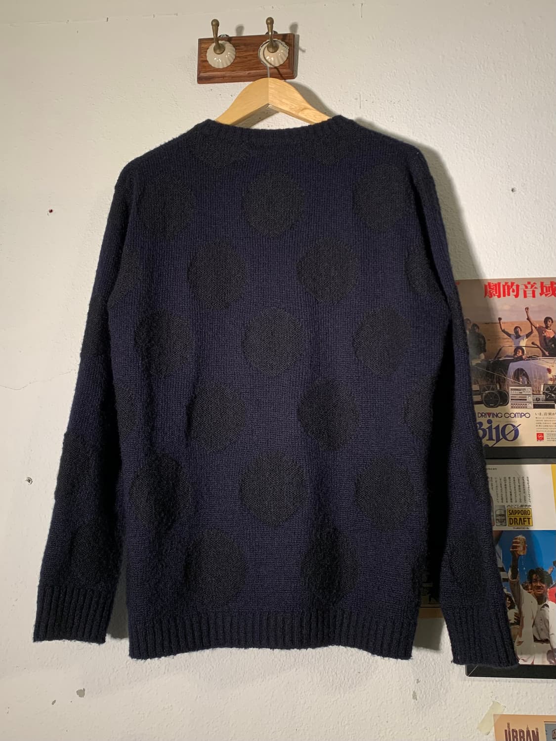 블루블루 도트 니트 상품이미지5