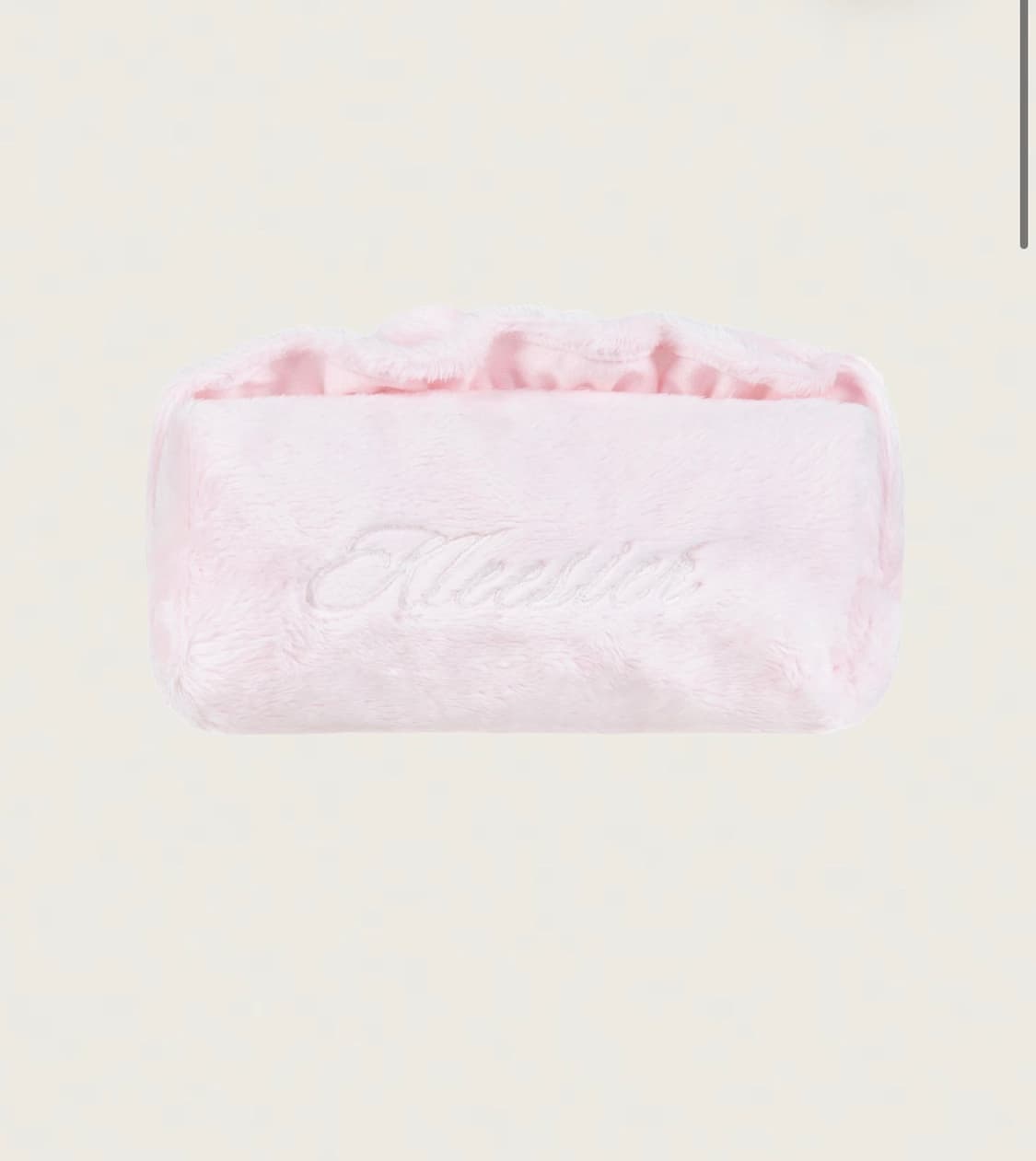 클리시어 소프트 쉘 파우치 베이비 핑크 soft shell pouch 상품이미지1