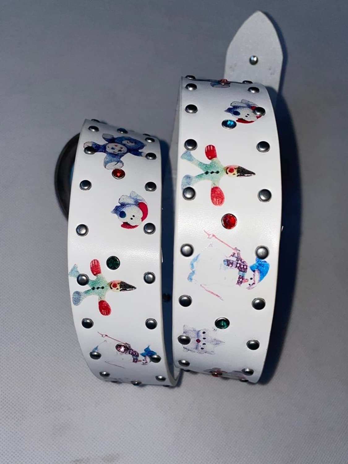 Kitsch printing stud belt 상품이미지1