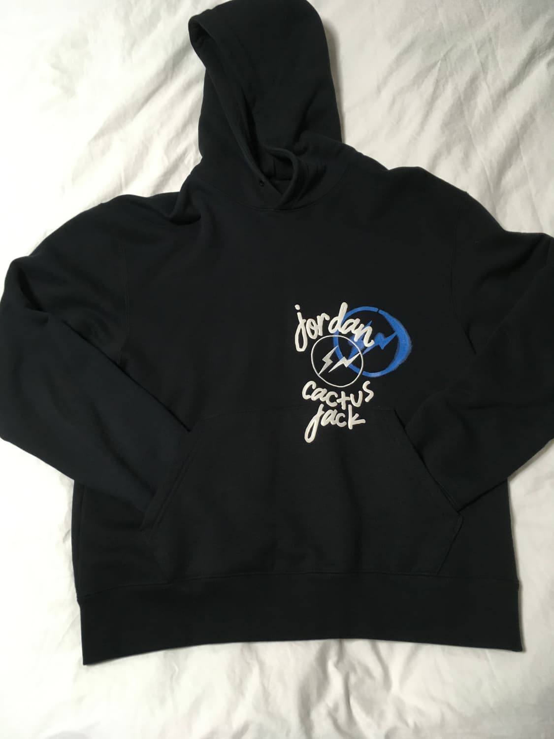 조던 x 트레비스스캇 x 프라그먼트 후드티 (m사이즈) 상품이미지1