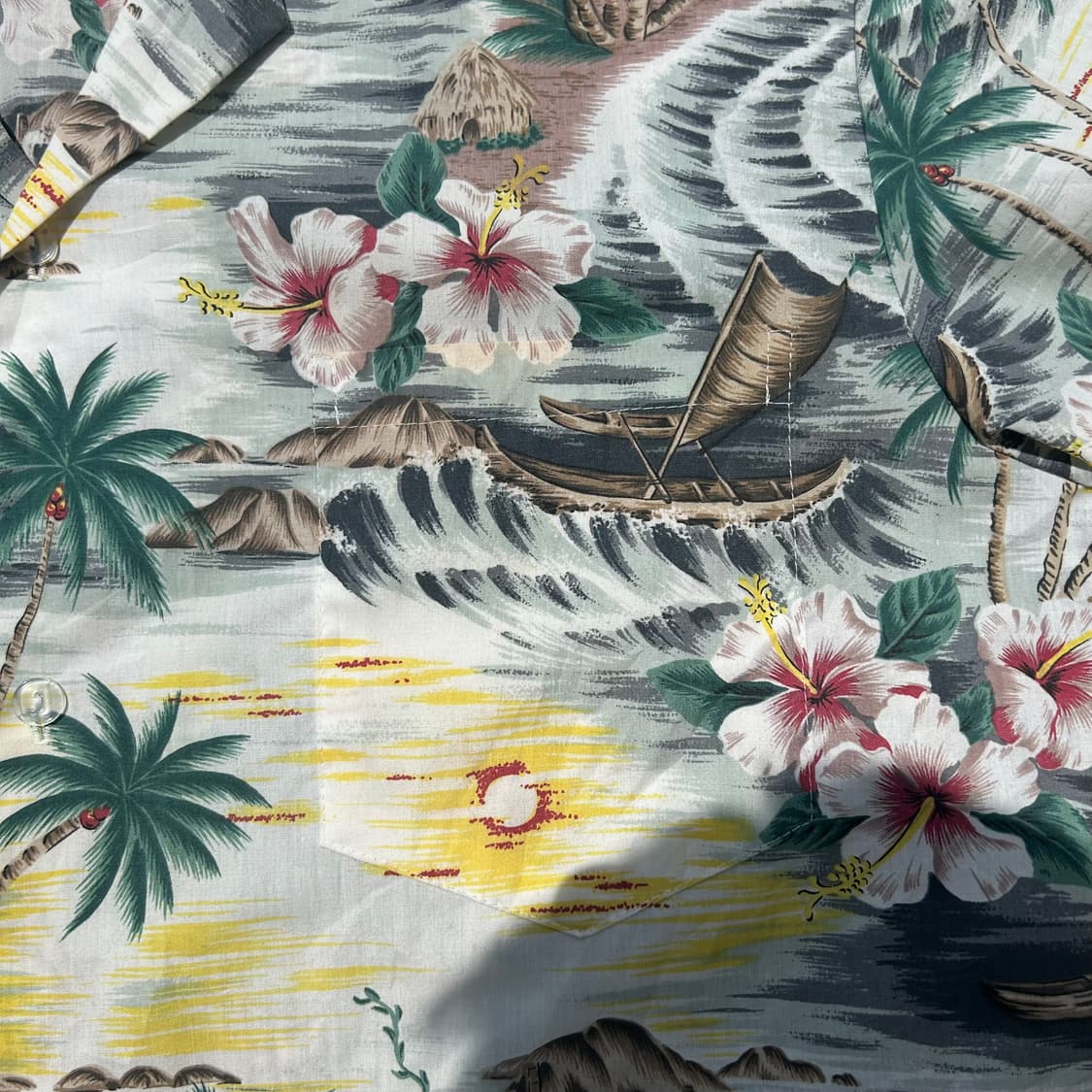 [XL] 90s made in hawaii 하와이안 셔츠 상품이미지5