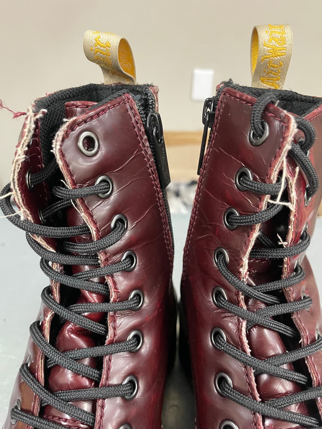 닥터마틴 제이든 부츠 버건디 uk3 상품이미지8