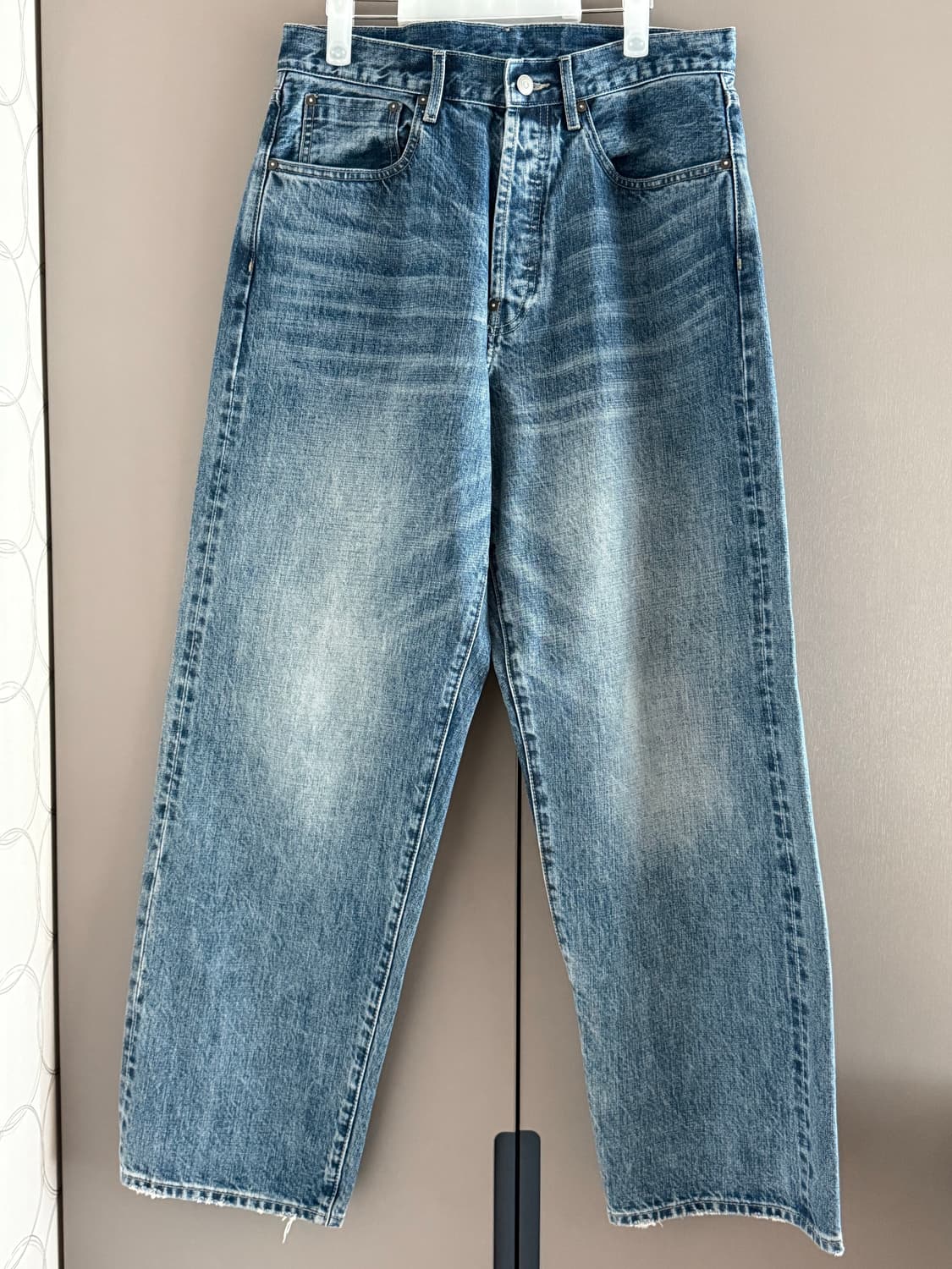 비헤비어 523L 셀비지 데님팬츠 2사이즈 상품이미지1