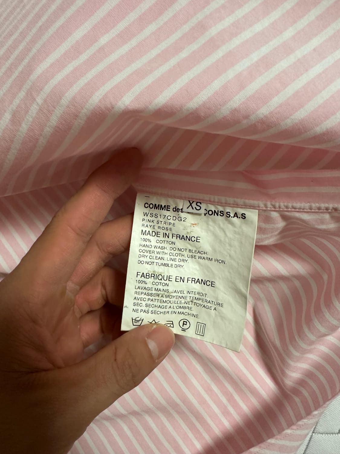 [xs] 베트멍 x 꼼데가르송 셔츠 상품이미지3