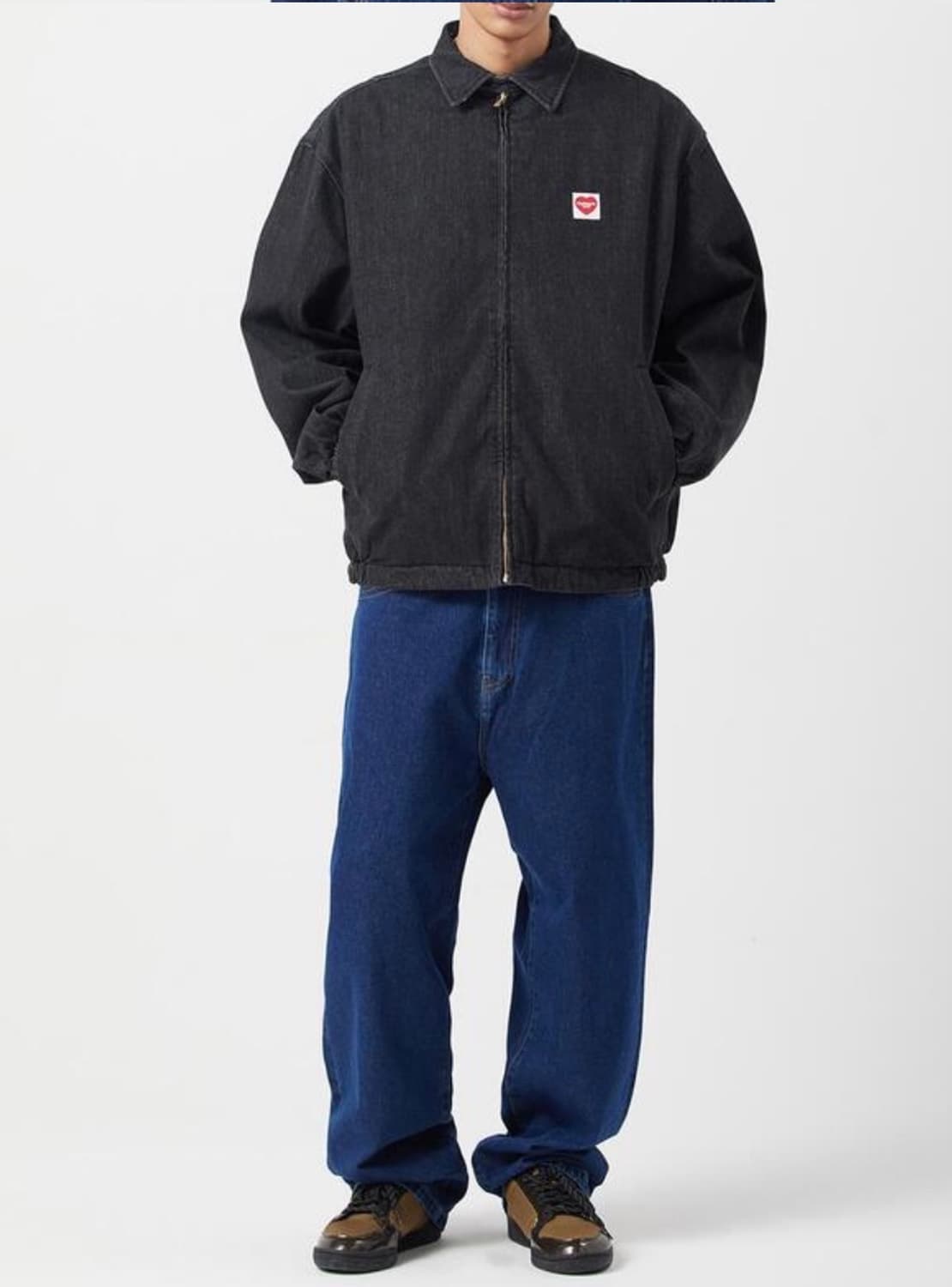 칼하트 WIP 허드슨 리버시블 자켓 블랙 스톤 워시드 상품이미지7