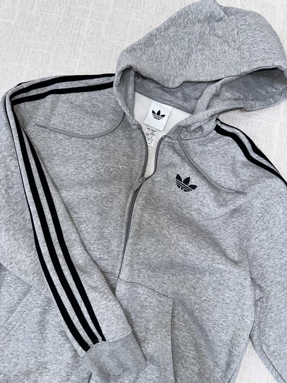 아디다스 파이어버드 후드집업xs 새상품 상품이미지3