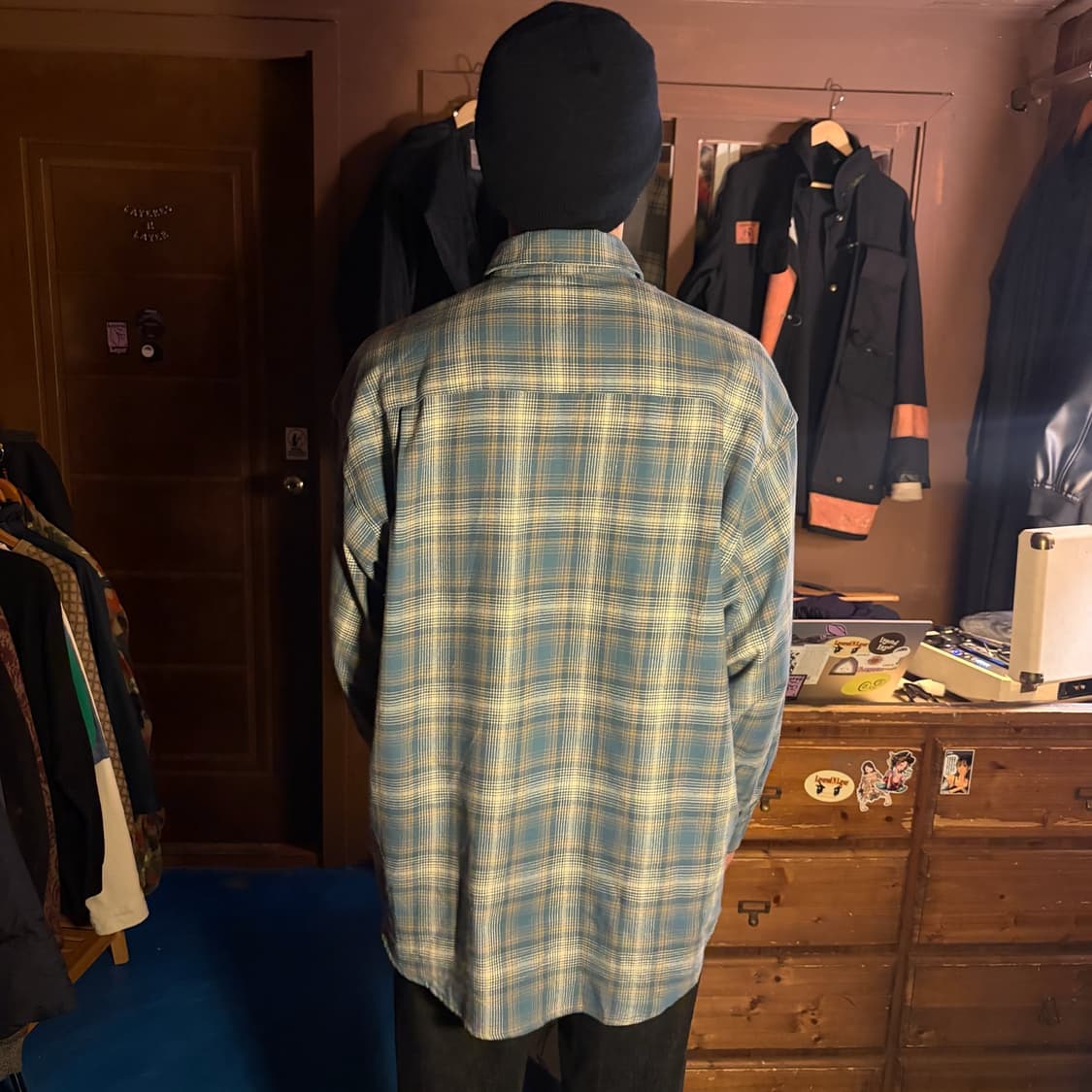 FREAK'S STORE BLUE CHECK SHIRT 상품이미지2