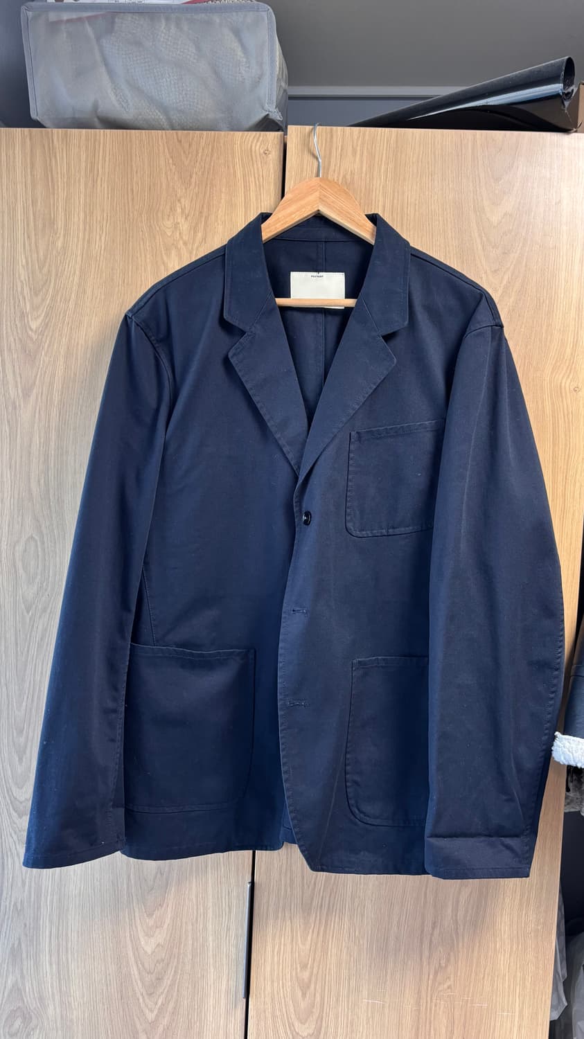 포터리 워시드 스포츠자켓 네이비 4 상품이미지1