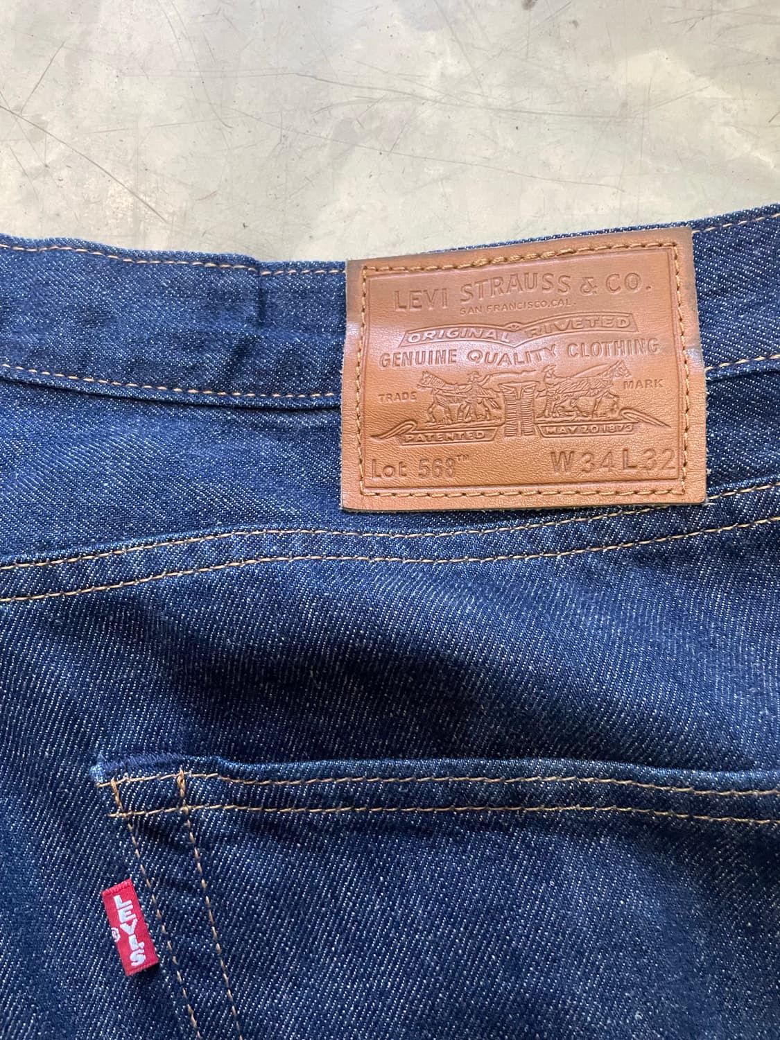 리바이스 568 34x32 상품이미지7