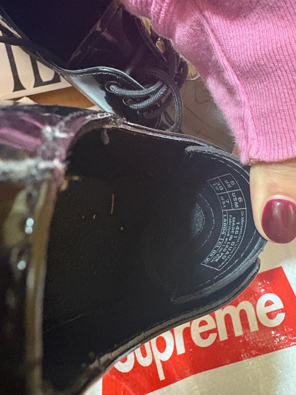 닥터마틴 페이턴트 블랙 1461. 240 상품이미지3