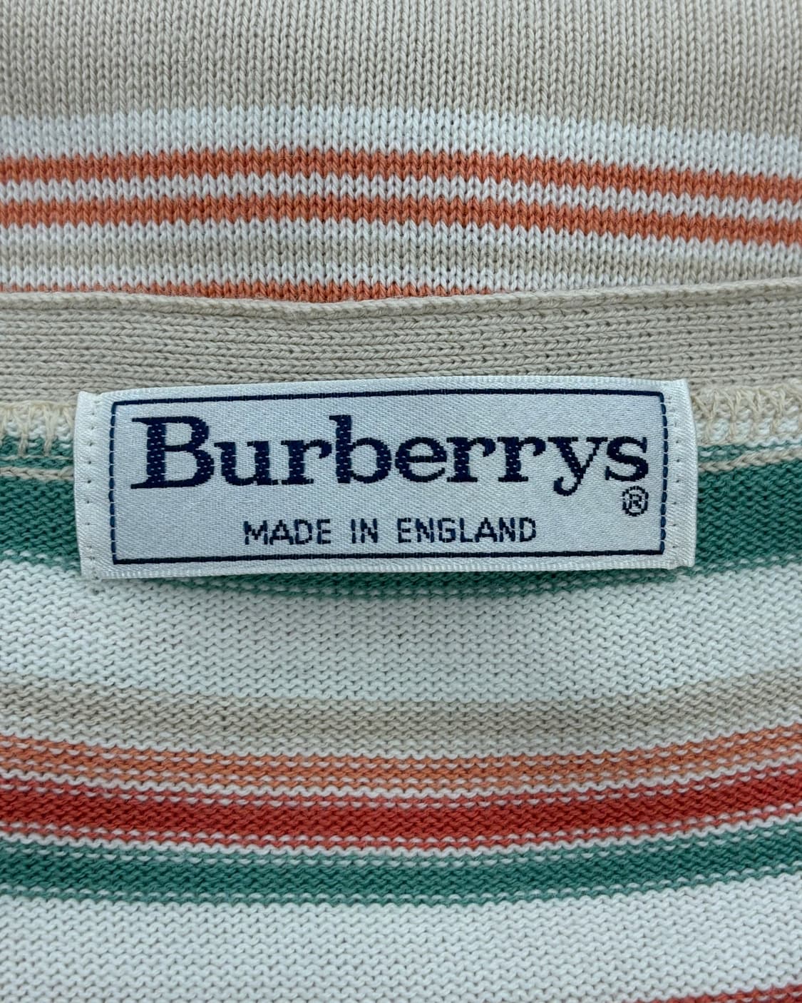 버버리 스트라이프 자수 니트 가디건 상품이미지7