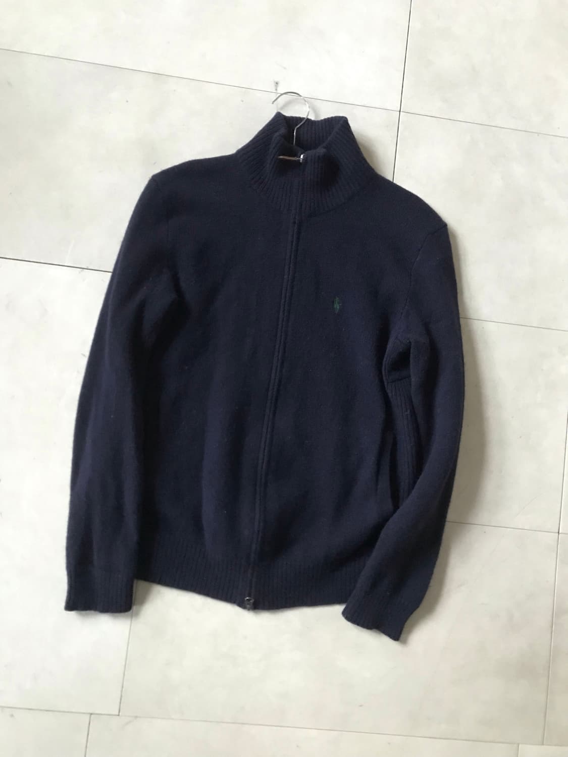 폴로 네이비 니트집업 상품이미지8