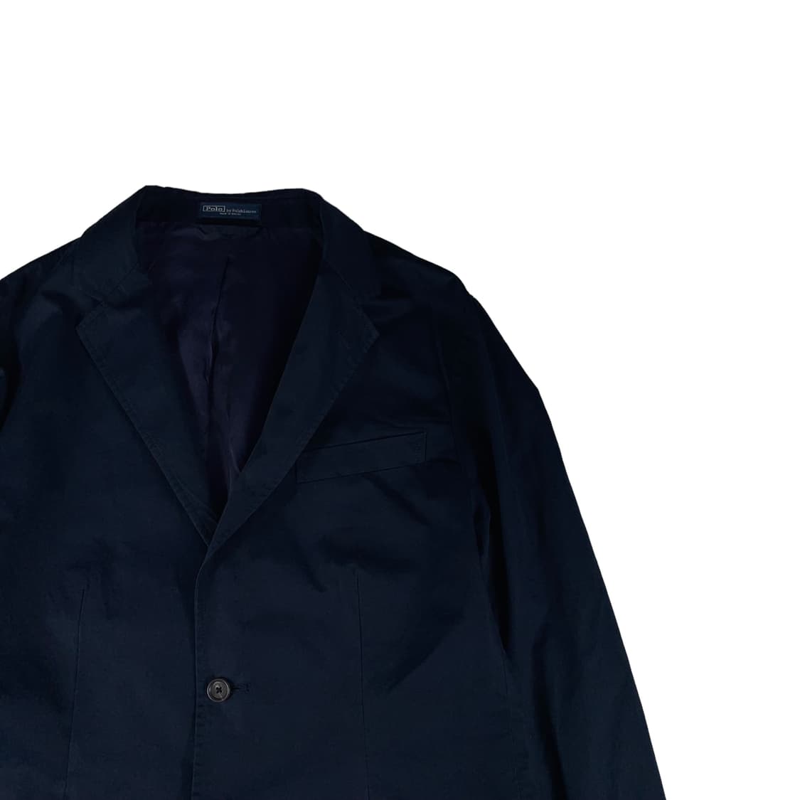 폴로 네이비 코튼 블레이저 상품이미지2