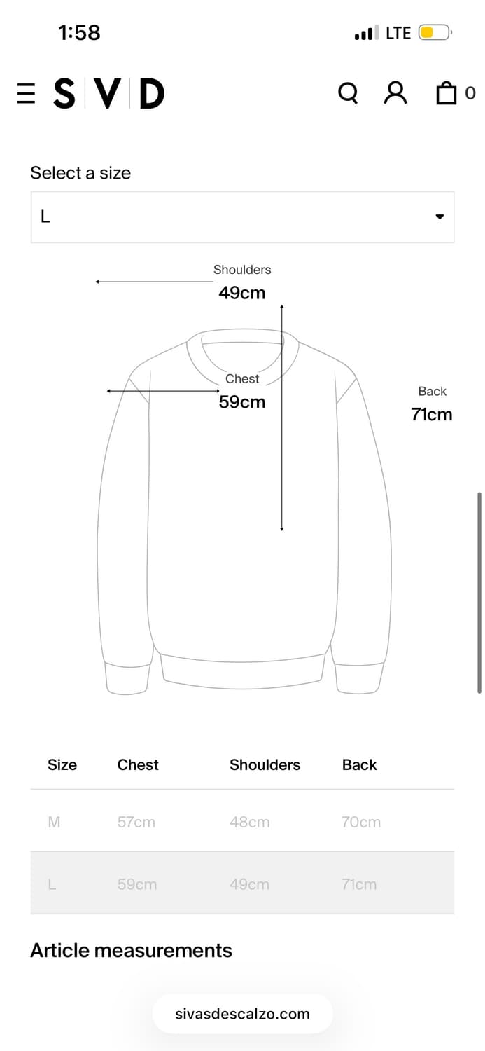 (L) Undercover crewneck 맨투맨 상품이미지3