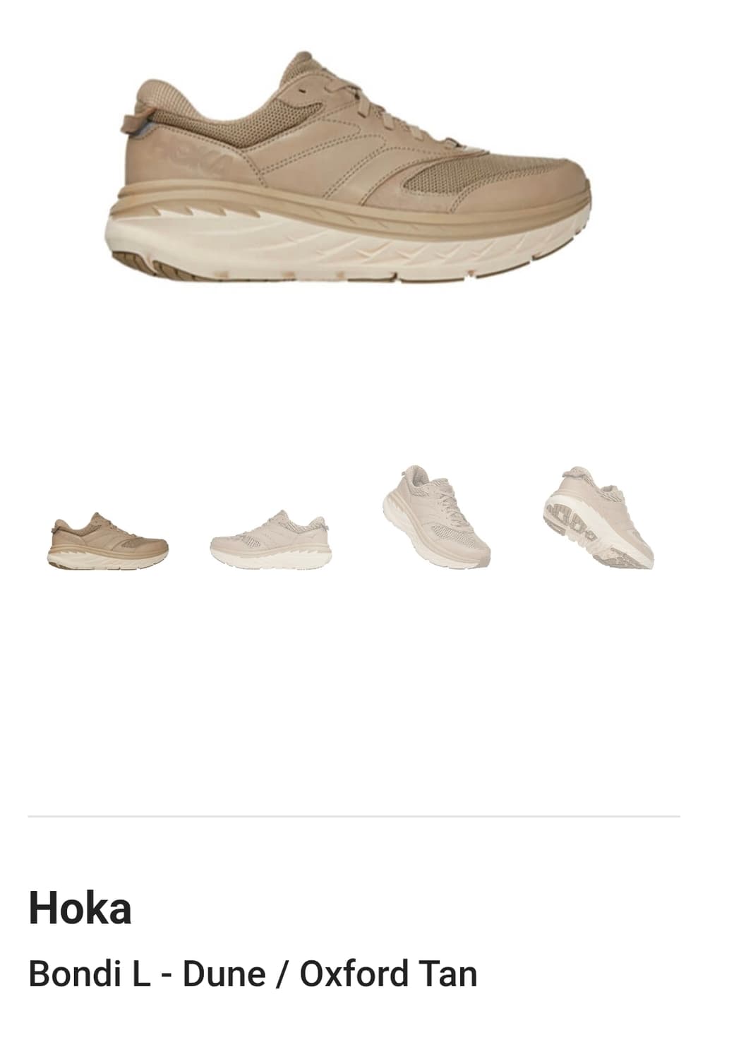 호카 본디L 옥스포드 탄 상품이미지1
