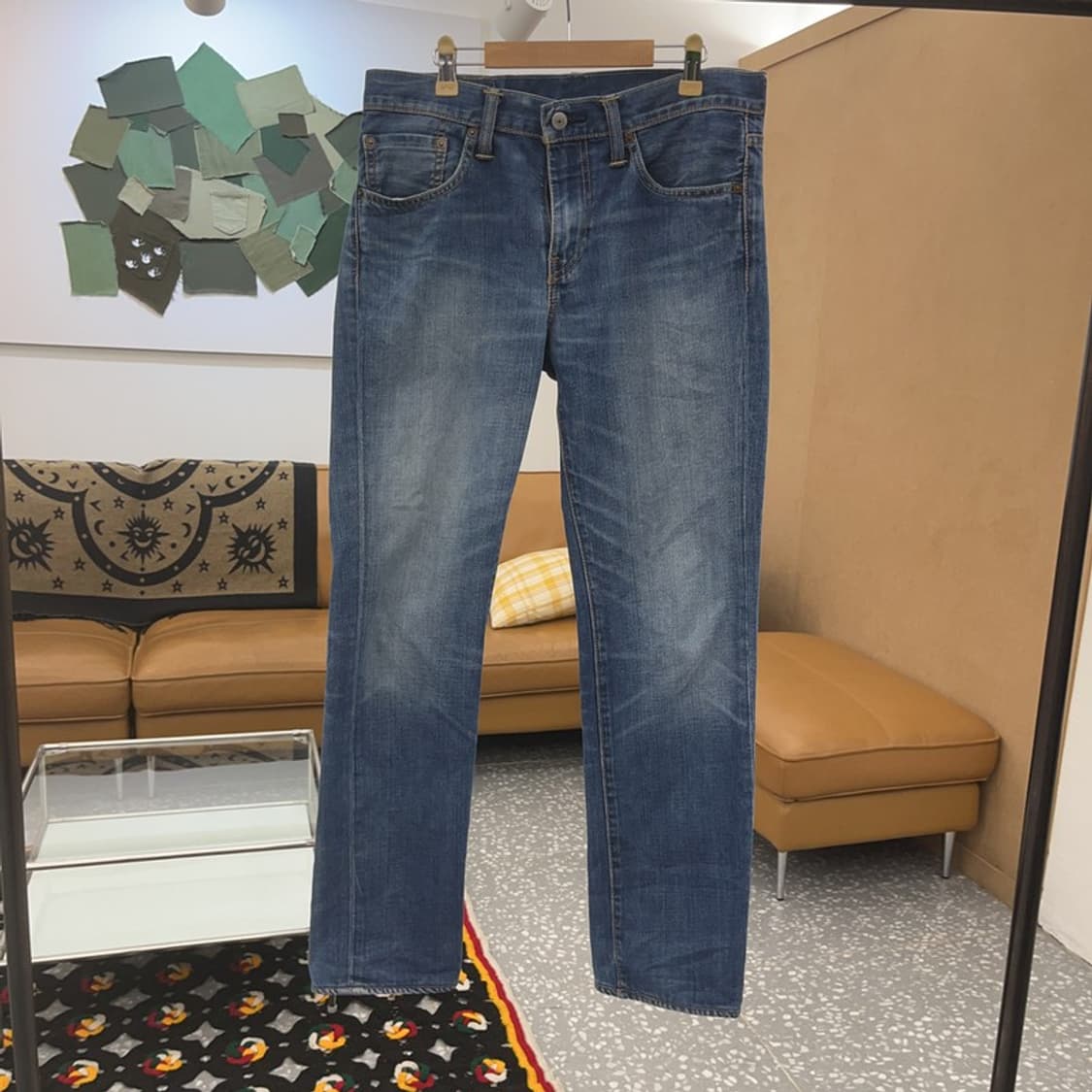 리바이스 빈티지 캐주얼 워싱 데님팬츠 31인치 C07908 상품이미지3