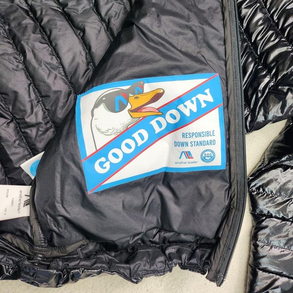 ANOTHER LEADER 덕다운 경량 패딩 men XL 상품이미지5