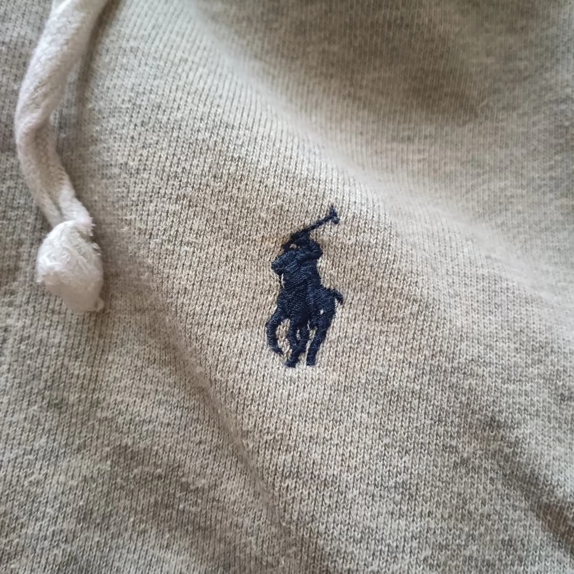 폴로 랄프로렌 라이트 그레이 후드집업 상품이미지2