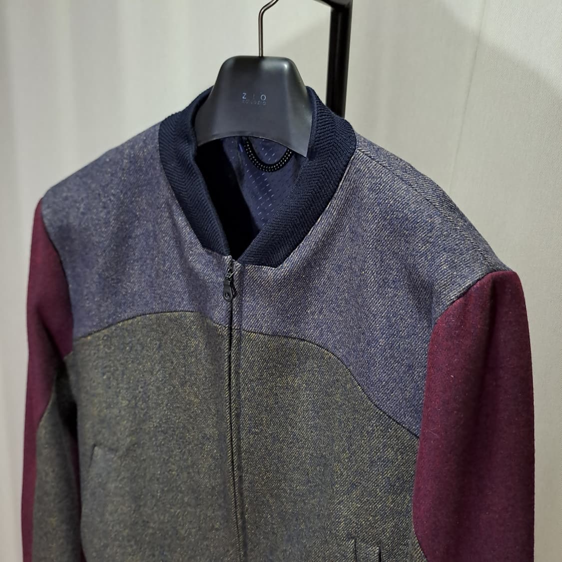 (택포) KENZO 겐조 타이거 자수 울혼용 블루종 자켓 L B500 상품이미지5