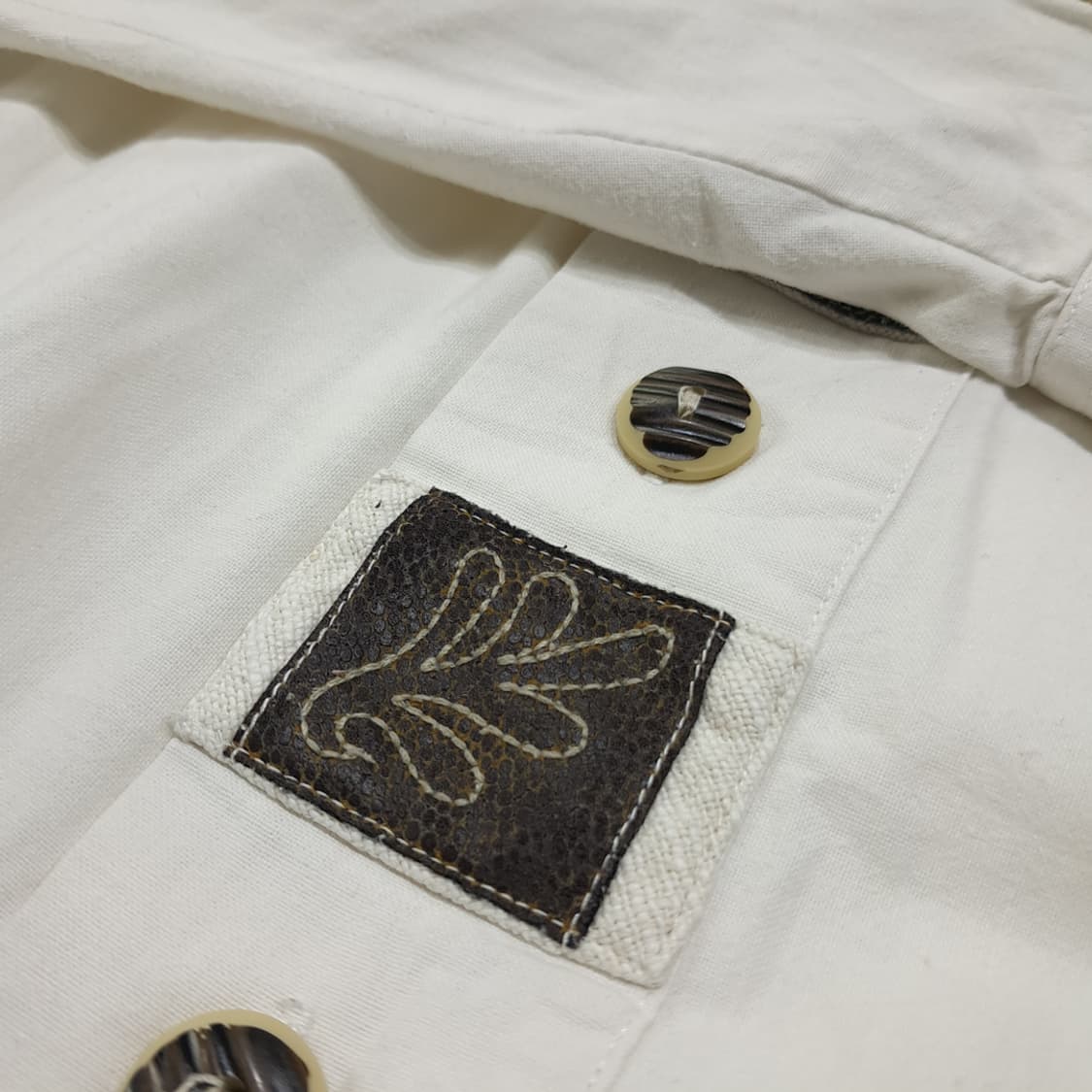 CL693 2XL 란트하우스 90s 독일 트라흐텐 바바리안 알펜 셔츠  상품이미지5