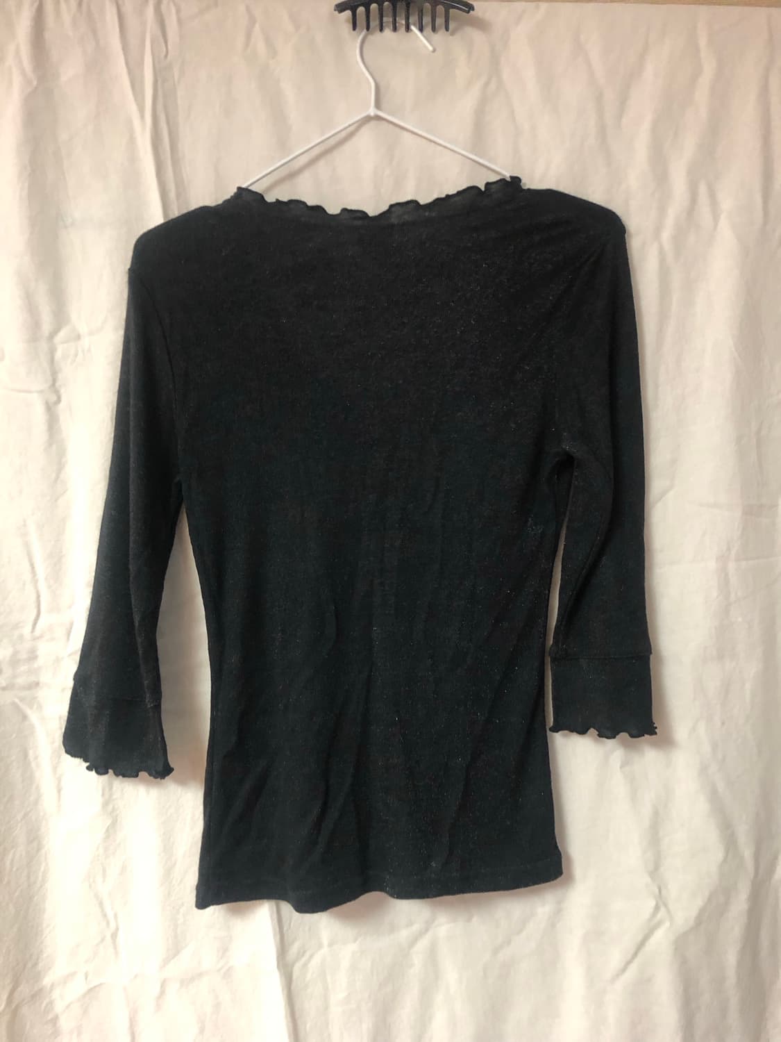 5부 프릴 가디건 상품이미지2