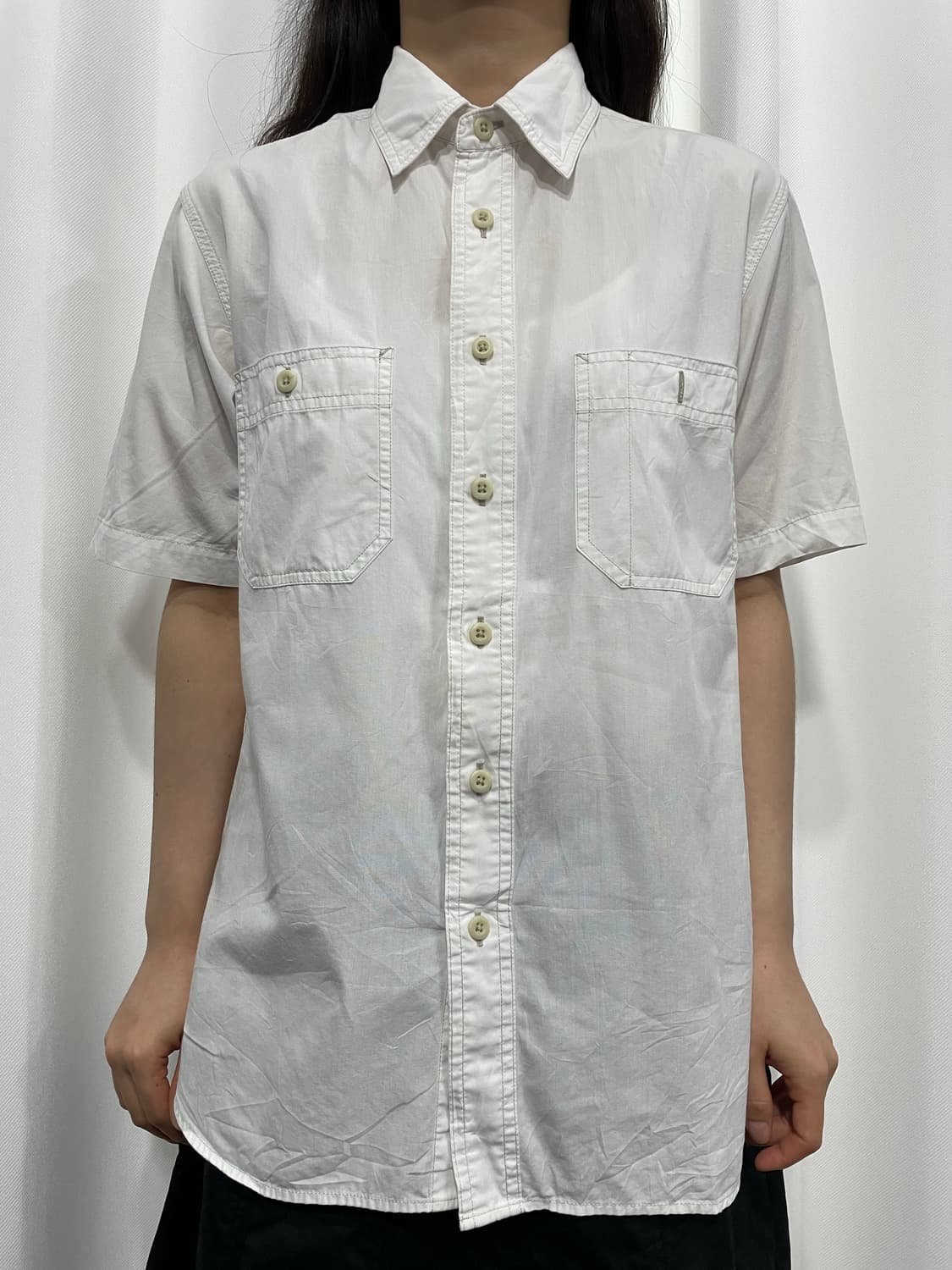 uniqlo white pk shirt 상품이미지1