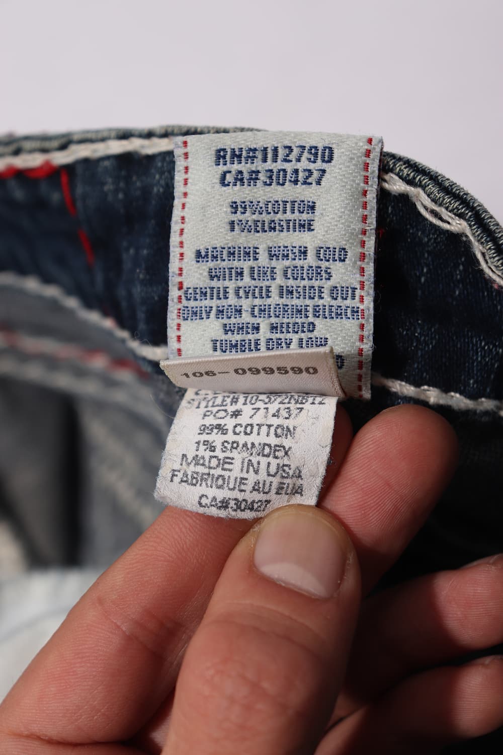TRUE RELIGION USA MADE 빌리슈퍼티 데님팬츠  상품이미지7