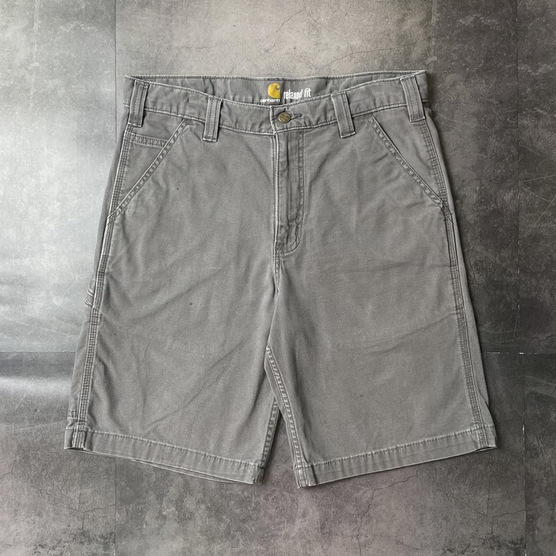 CARHARTT 칼하트 릴렉스핏 유틸리티 워크 하프팬츠 A01204 상품이미지1