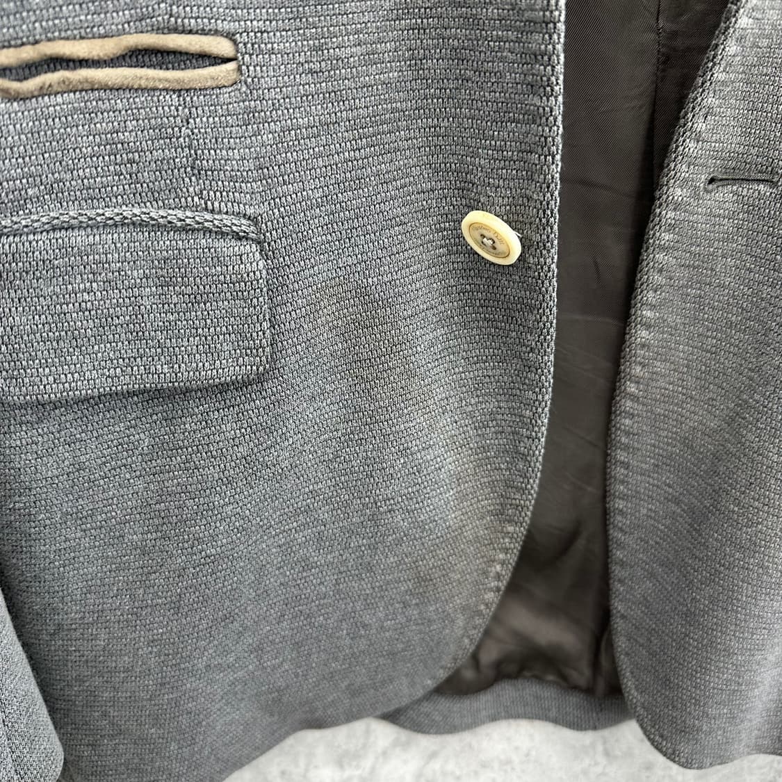 90 마시모두띠 남자 슬림핏 블레이져 자켓 상품이미지6