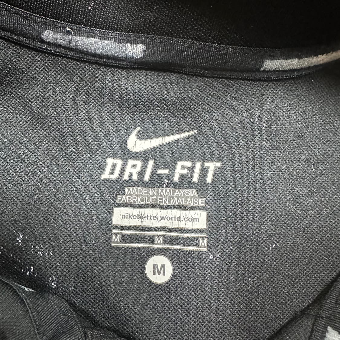 ✨ (바배) 나이키 드라이핏 반집업 블랙 롱슬리브 상품이미지3