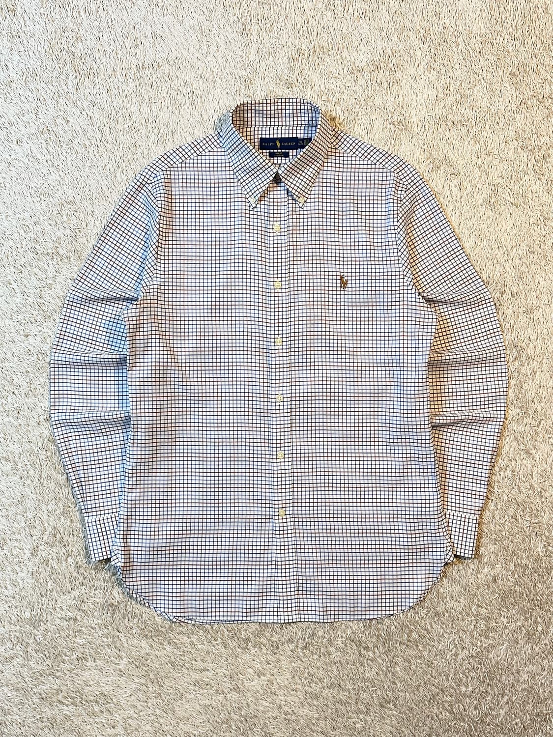 폴로 랄프로렌 신형 슬림핏 멀티포니 체크셔츠 16 상품이미지1