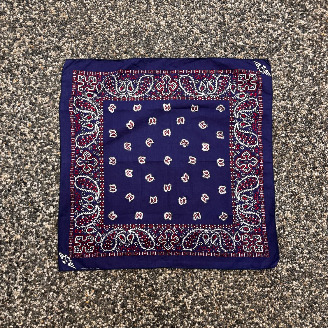 빈티지 페이즐리 반다나 (49x49cm)  상품이미지1