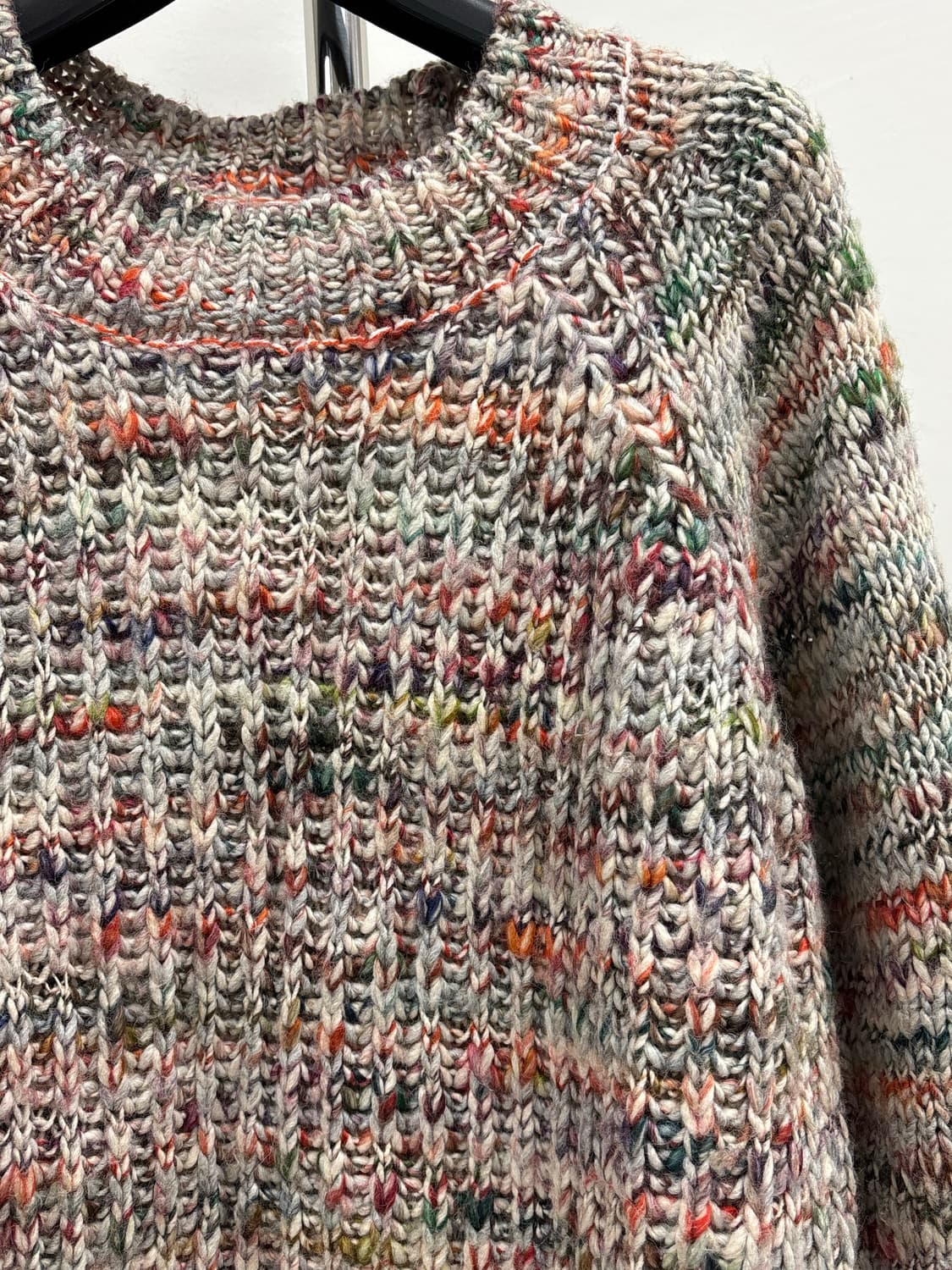 빈티지 무지개 니트 상품이미지6