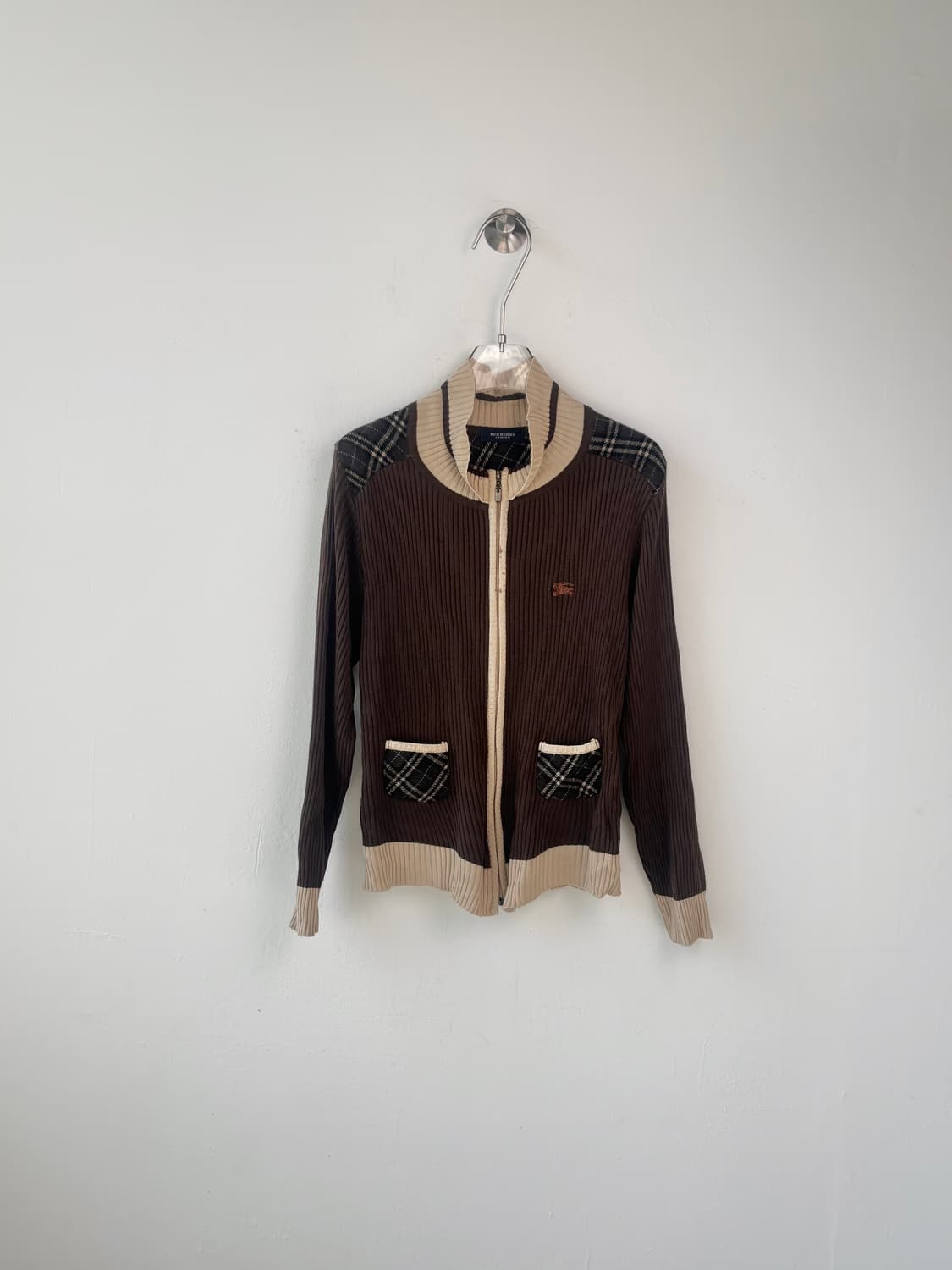 버버리 클래식 집업 가디건  상품이미지2